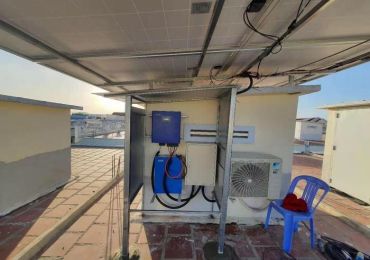 مشروع نظام الطاقة الشمسية خارج الشبكة 5 كيلو فولت أمبير في كمبوديا