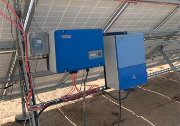 7 . 5kw و 4kw نظام المضخة الشمسية في يولين , شنشي