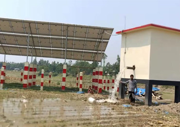  7.5kw نظام مضخة الشمسية في بنغلاديش