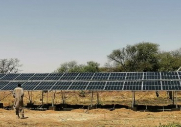 نظام ضخ الطاقة الشمسية 11 كيلو وات في السودان