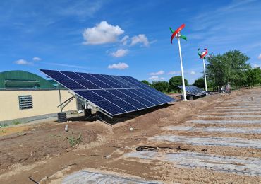 نظام المضخة الشمسية بقدرة 7.5 كيلو وات في أوزبكستان