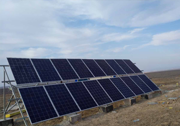  3kva نظام الطاقة الشمسية خارج الشبكة في مركز حرس الحدود شينجيانغ