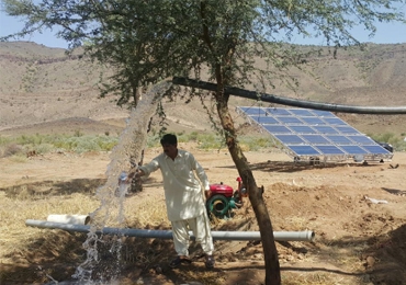  4kW نظام المضخات الشمسية في باكستان