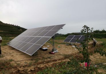 7.5kw نظام المضخات الشمسية في SuiDe ، شنشي