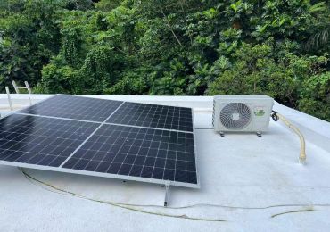 نظام تكييف الهواء بالطاقة الشمسية 12000 وحدة حرارية و 18000 وحدة حرارية بريطانية في بورتوريكو