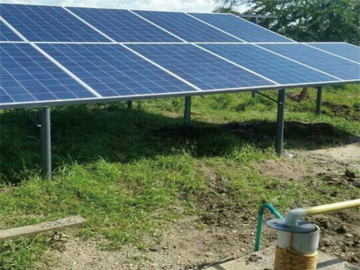 10 مجموعات 2.2kw نظام المضخة الشمسية في كولومبيا