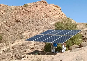 7.5kW نظام المضخات الشمسية في باكستان