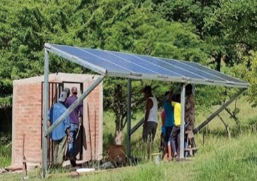 2.2kW نظام العاكس للمضخة الشمسية في نيكاراغوا